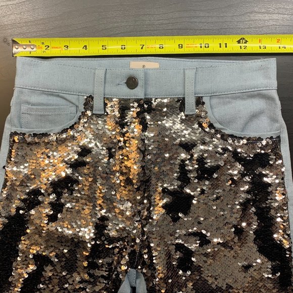 SEQUIN FRONT JEANS! - Picture 11 of 13